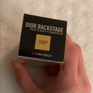 dior backstage 3 warm